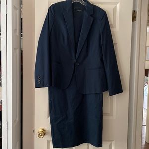 Banana Republic Navy Summer Suit Jacket and Dress